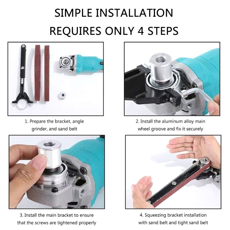 ya 17 Sanding Belts Angles Grinder Belt Sander Attachment Replacement Angles Grinder