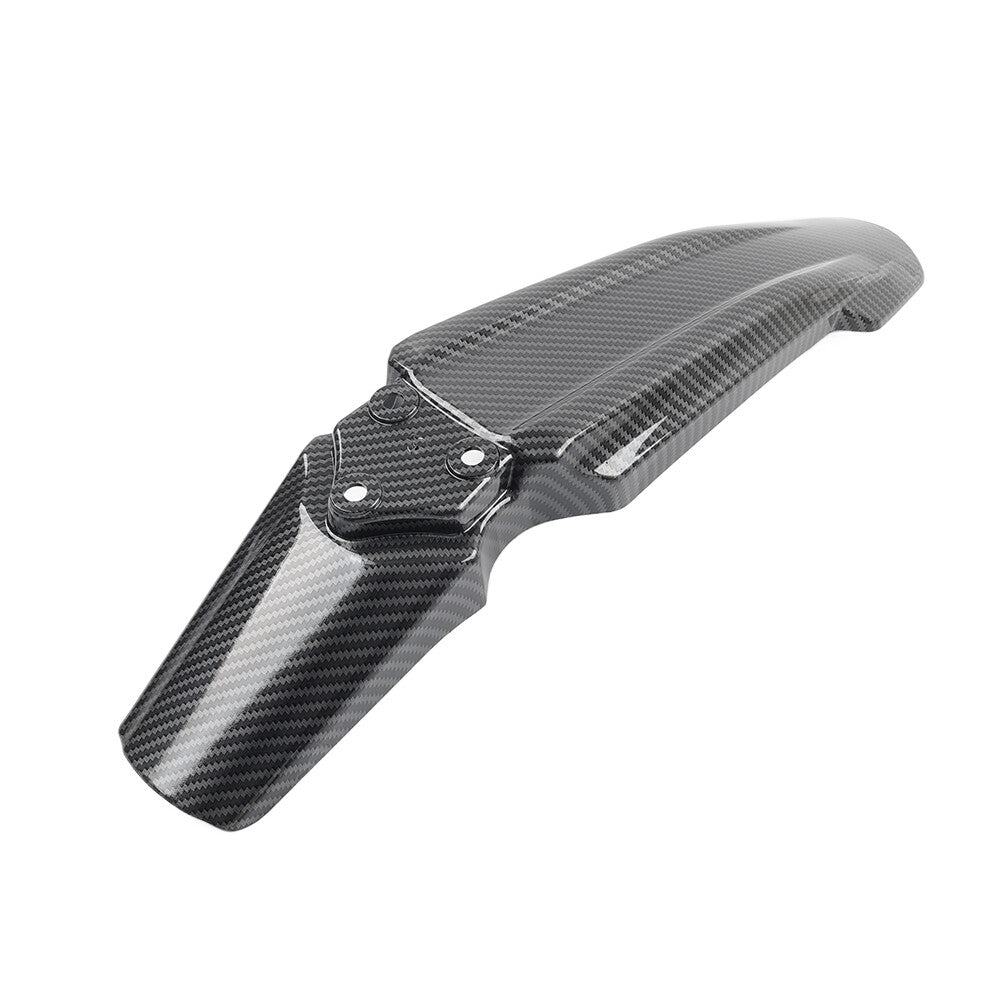 ya 5 8.7 Dirt Bike Front Mudguard Protector Carbon Fiber Black For Sur-Ron S/X