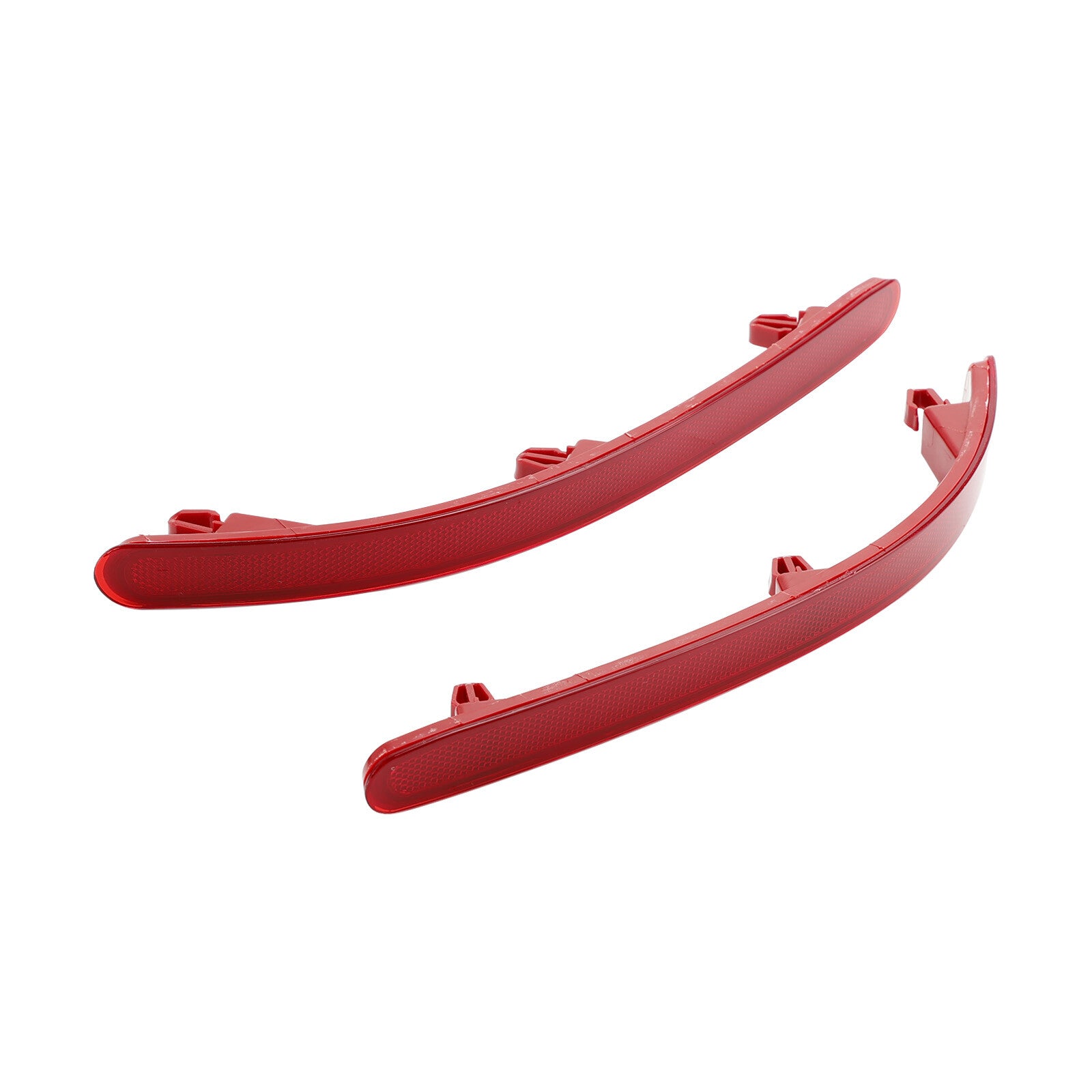 ya 1 8.5.2 L+R Pair Rear Bumper Reflector W/ Red Lens No Light for VW Touareg 7L 2002-10 #1