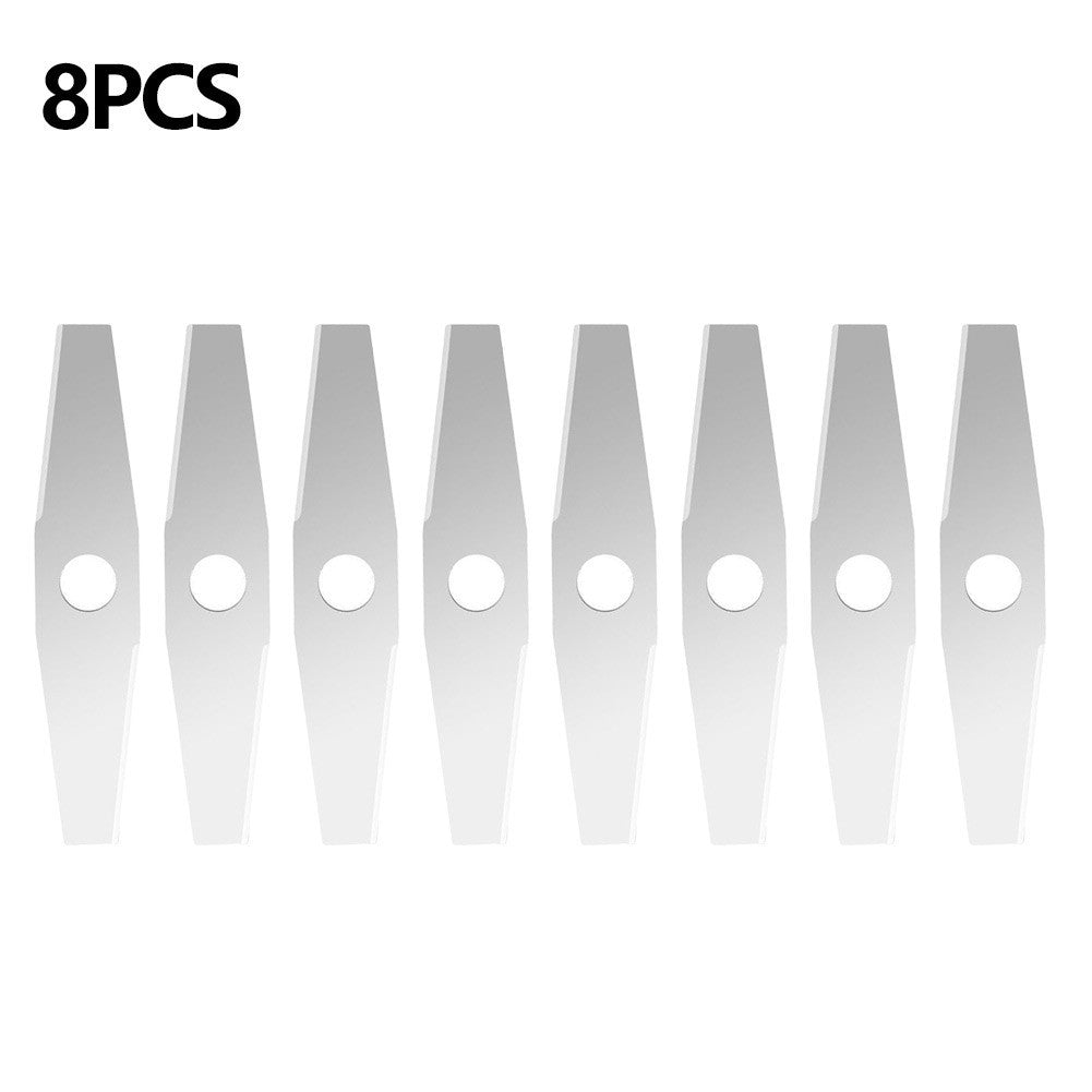 ya 14 Metal Grass String Trimmer Head Replacement Saw Blades LawnMower Fitting 8pcs