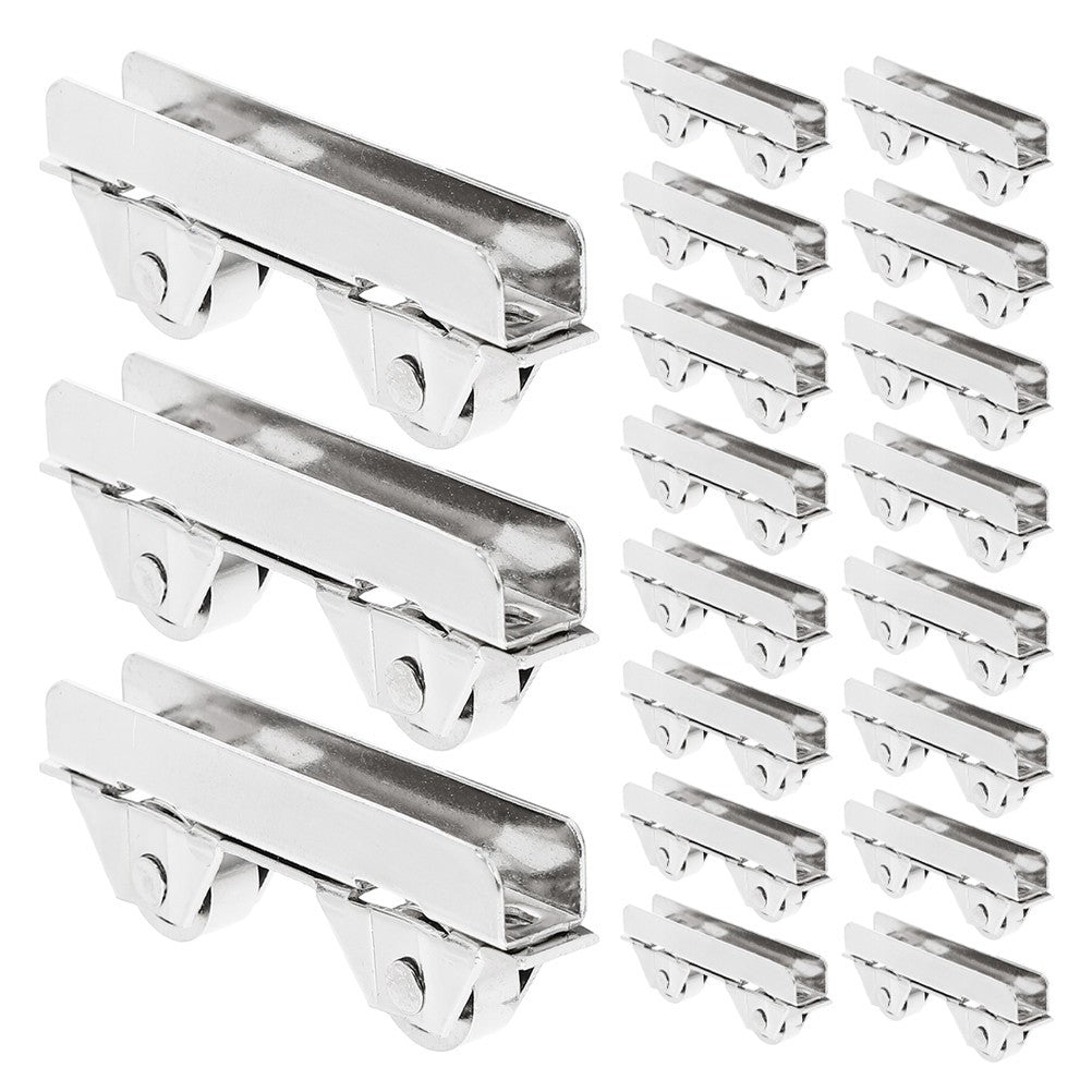 ya 14 20 Pcs Pulley Replacement Door Rollers Wheels Display Cabinet