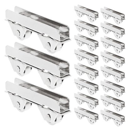 ya 14 20 Pcs Pulley Replacement Door Rollers Wheels Display Cabinet