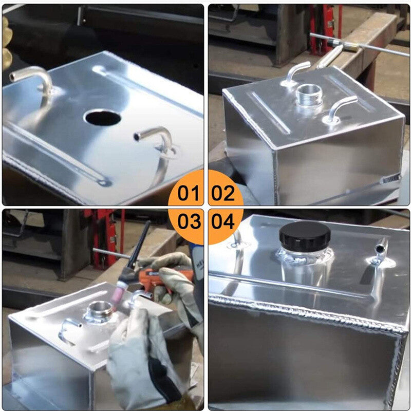 ya 5 8.7 ID 1.77 /45mm Aluminum Alloy Weld Billet On Filler Neck Cap Oil Fuel Water Tank