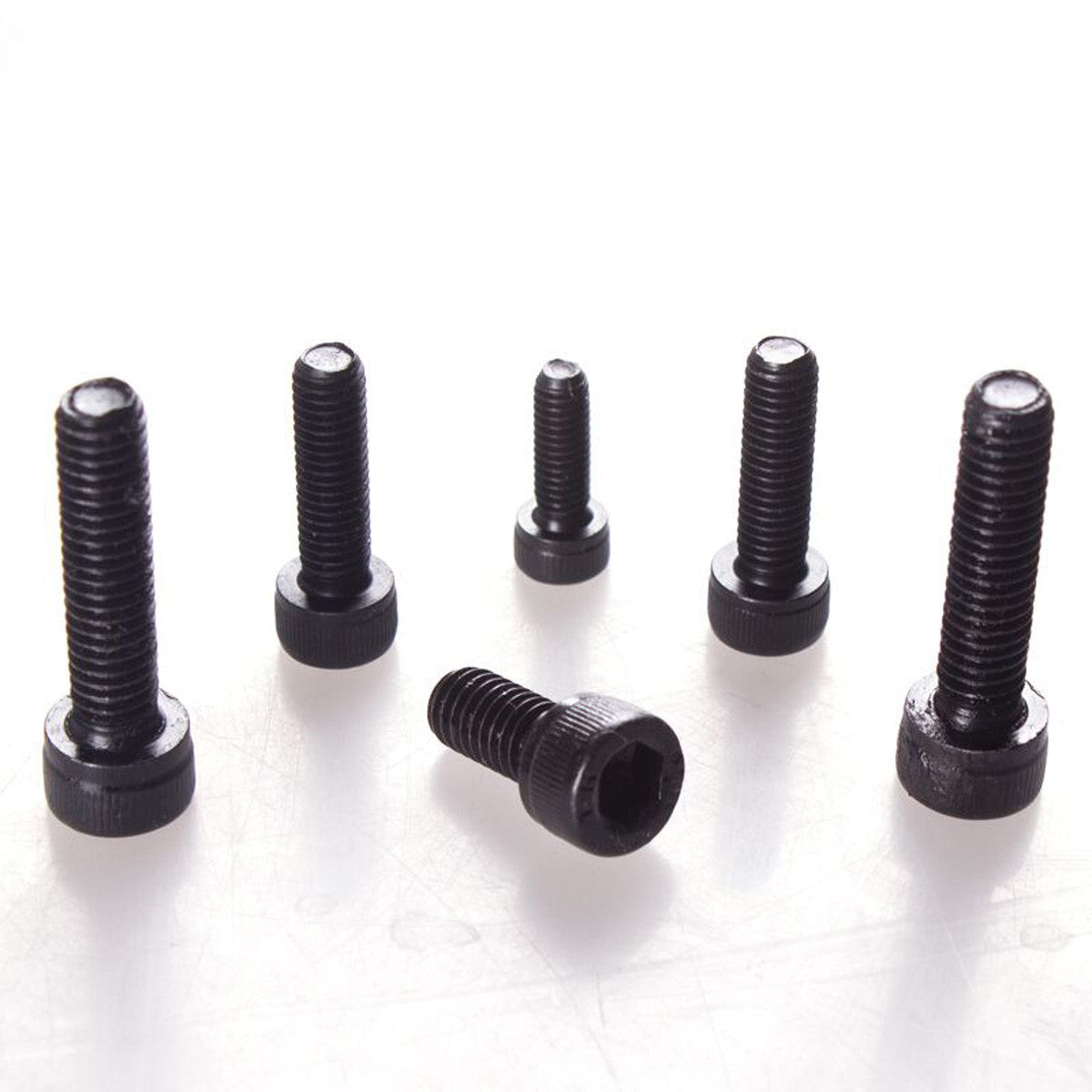 M10 Fine Full Thread Allen Hex Socket Bolt Cap Head Screw BLK 12.9 Steel DIN912