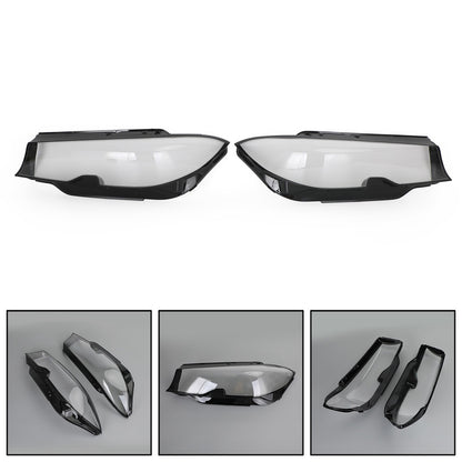 ya 1 8.12 baidi Left +Right Headlight Lens Plastic Cover Shell For 3 G20 G21 19-21