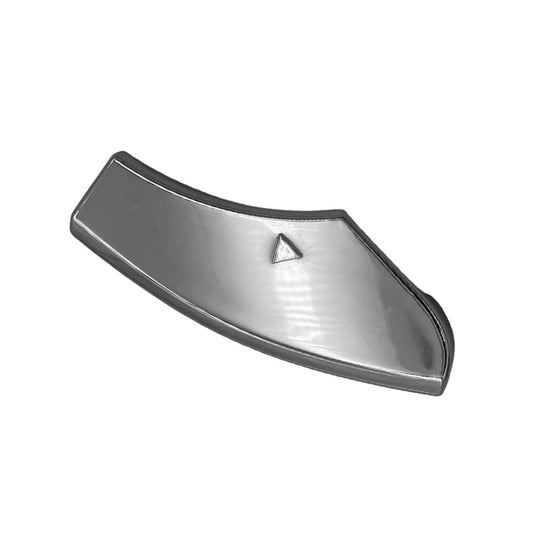 ya 27 6.18 Front Bumper Tow Eye Hook Cover Chrome Plastic for X167 GLS450 GLS580 GLS600