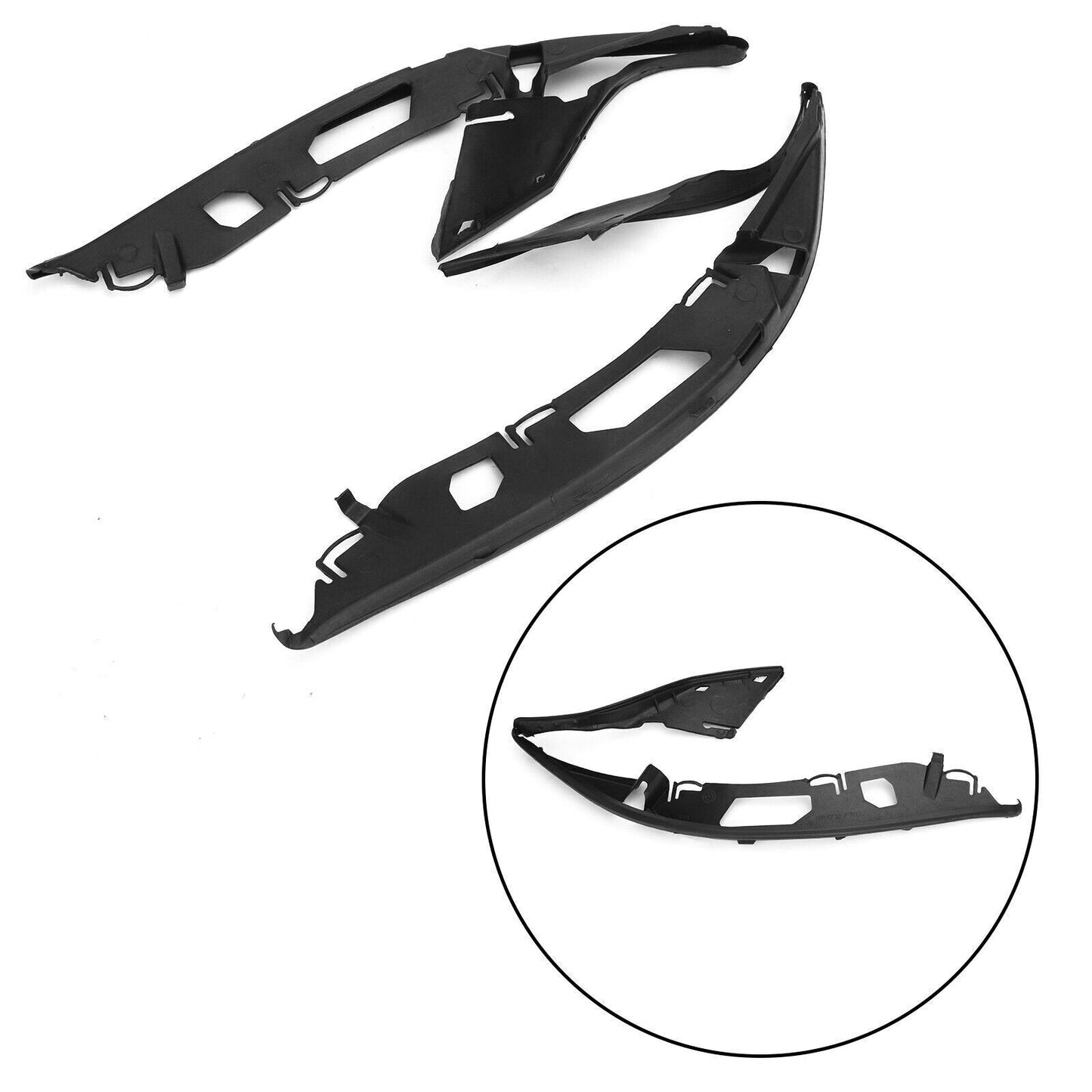 ya 1 8.5.2 L+R Pair Upper Headlight Headlamp Gasket Sealing Fit For BMW5 E60 525xi 04-10