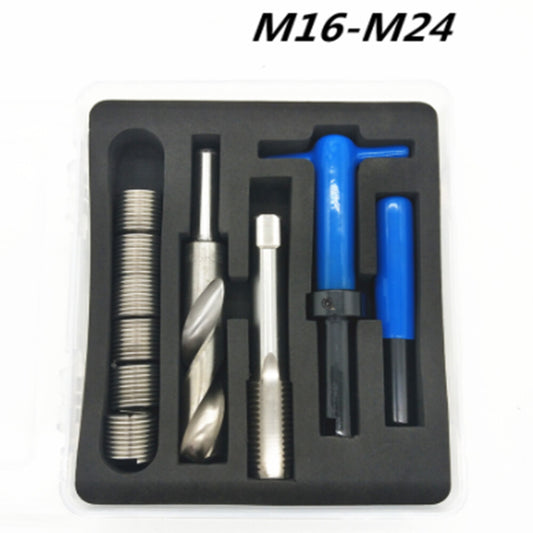 ya-26-7.28-M16-M18-M20-M22-M24-Thread-Repair-Tool-Kit-Automatic-Spiral-Coil-Insertion-Garage-Tool-a