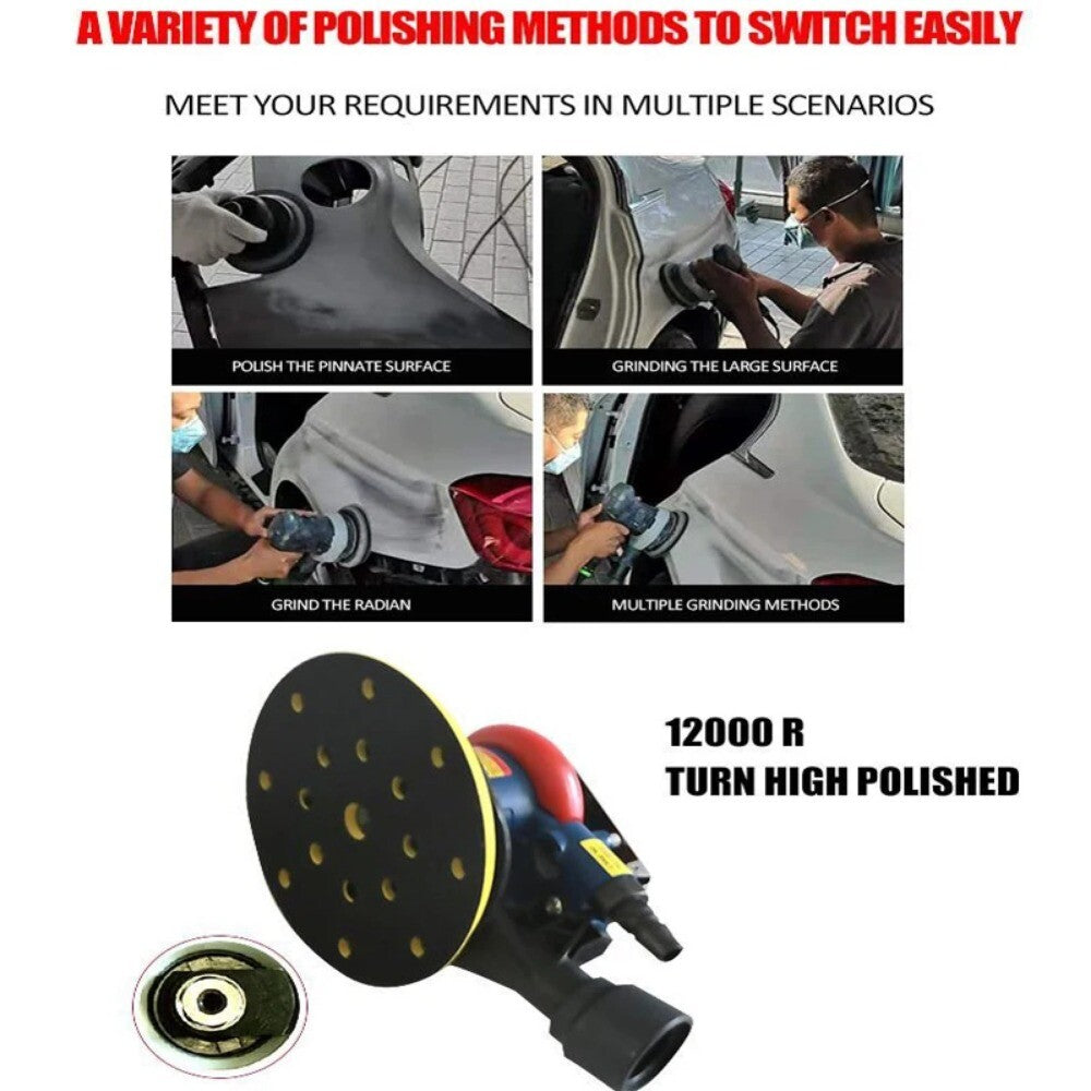 ya 17 Dry Sander Dust ee Sanding Machine Pneumatic Car Grinding System Sander