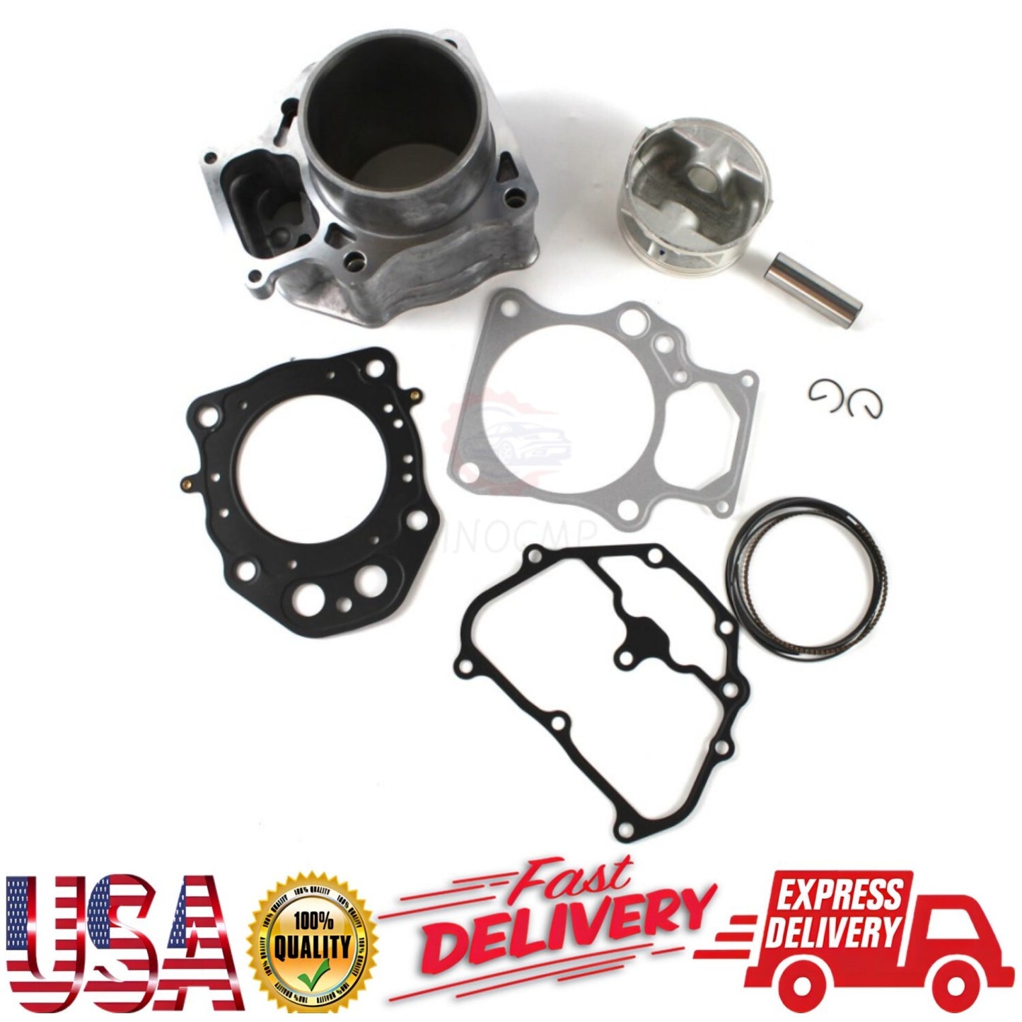 ya 27 7.2 Cylinder Piston Gasket Top End Rebuild Kit for 2007-2018 for Honda Rancher TRX420 US