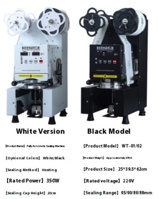 Automatic Milk Tea Sealing Machine Soya Milk Drink Hot & Cold Sealing Machine