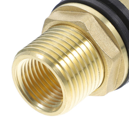 ya 14 Tank Connector Adapter Bulkhead Fitting With 1 2 NPT 3 4 GHT