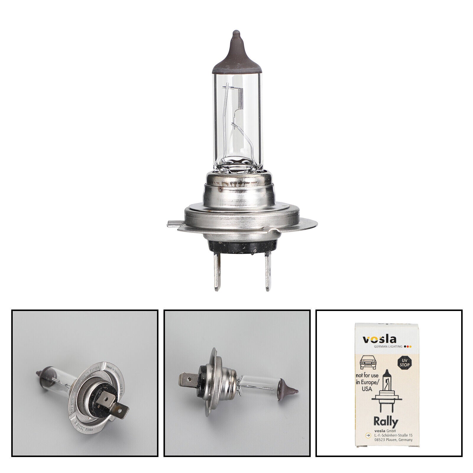 ya 1 8.5.3 For Vosla H7 Bulb 12V 80W Light Auxiliary Lamp 28358 PX26d d