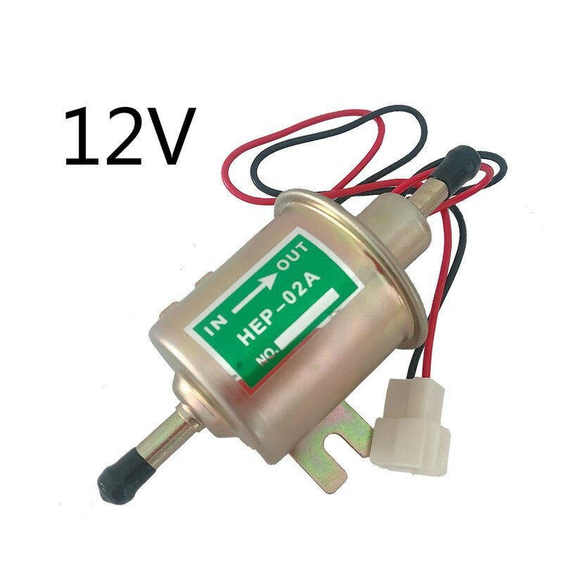 ya 27 7.2 Universal Low Pressure 4-7PSI Diesel Gas Inline Electric Fuel Pump 12 V HEP-02A