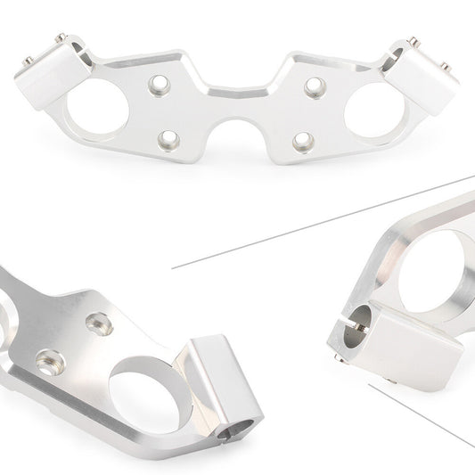 ya 1 7.8 Silver Triple Tree Front End Top Clamp for Suzuki HAYABUSA GSXR1300 2008 - 2019