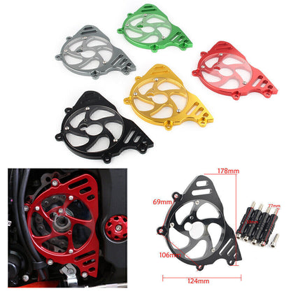 ya 5 8.7 CNC Aluminum Front Sprocket Cover Fit for Kawasaki z1000 2010-2017