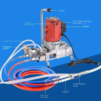 ya 26 Water-curedtwo-fluid Acrylic Grouting Machine Elimi tes The Need for Smashing
