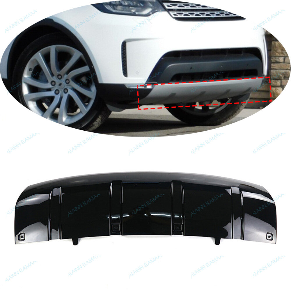 ya 27 6.18.2 Front Bumper Protector Cover r for Land Rover Discovery 2017-2021,Shiny Black