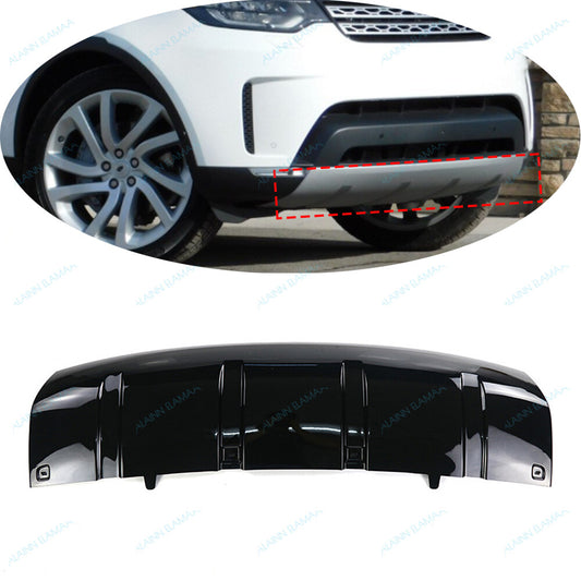 ya 27 6.18.2 Front Bumper Protector Cover r for Land Rover Discovery 2017-2021,Shiny Black