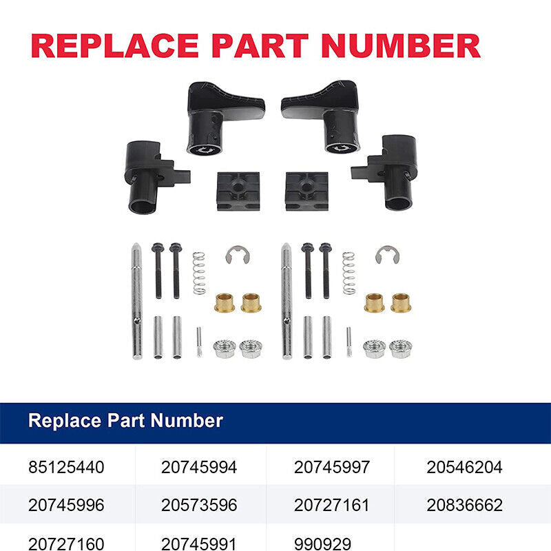 ya 11 10.28 Set 30 Fuel Tank Fairing Handle Kit For 04-17 for Volvo VNL Chassis 8512544