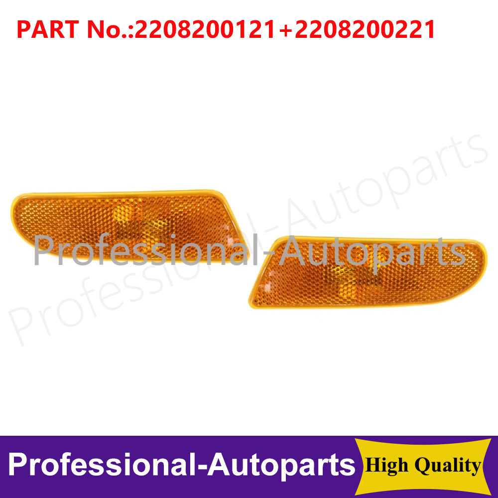 ya 12 5.22.2 Front Left&Right Side Bumper Marker Light For 2000-2006 for Mercedes-benz S500