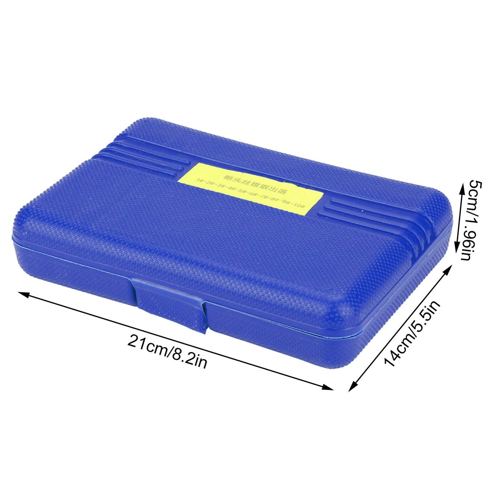 ya 26 Steel Broken Head Taps Remover Stripped Screw Tap Extractor Accessory(C)