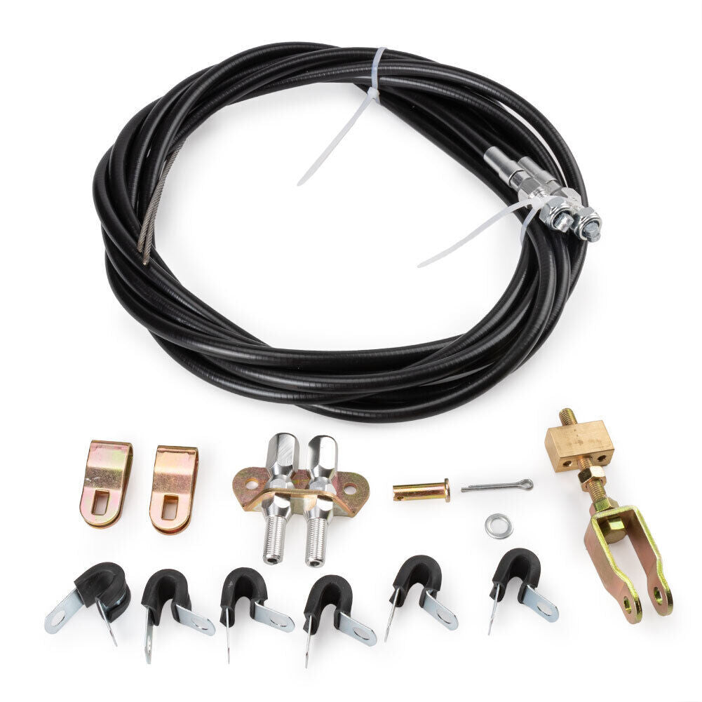 ya 10 5.28.2 1X Universal Rear Parking Brake Emergency E-Brake Cable Fits Wilwood 330-9371
