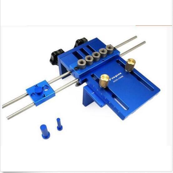 ya 17 New High Pision Dowelling Jig With 5 Metric Dowel Holes(6mm,8mm,10mm)