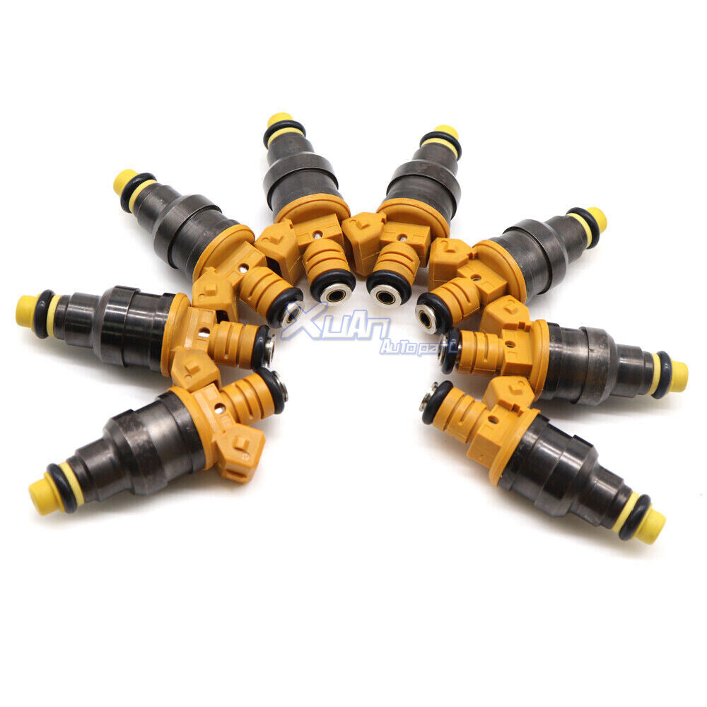 ya 1 8.5.2 8x Fuel Injectors 0280150718 for F350 F250 F150 93-03 4.6L 5.0L 5.4L 5.8L
