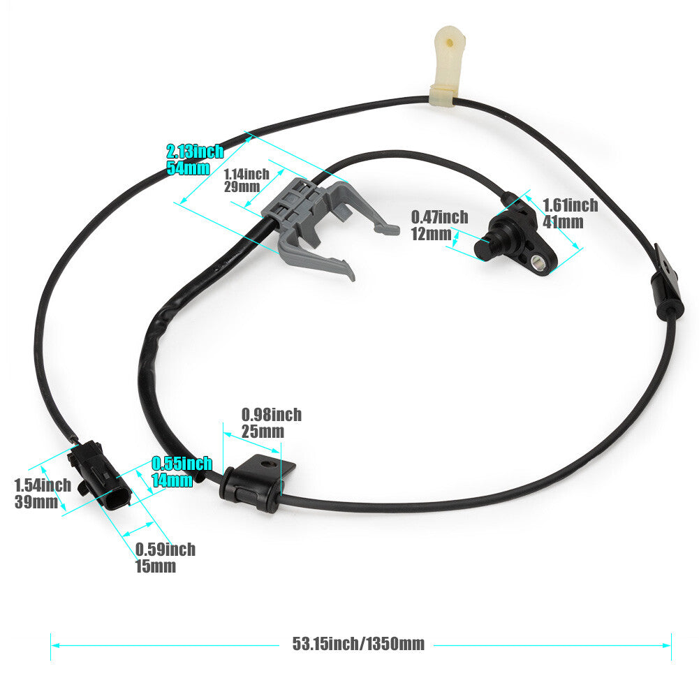 1X 89542-08050 for Toyota for SIENNA Front Right Side ABS Wheel Speed Sensor New
