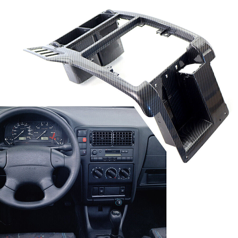 ya 9 6.5 Carbon Fiber Center Console Dash AC Air Vent Grille for VW POLO 94-97 6N1858071A