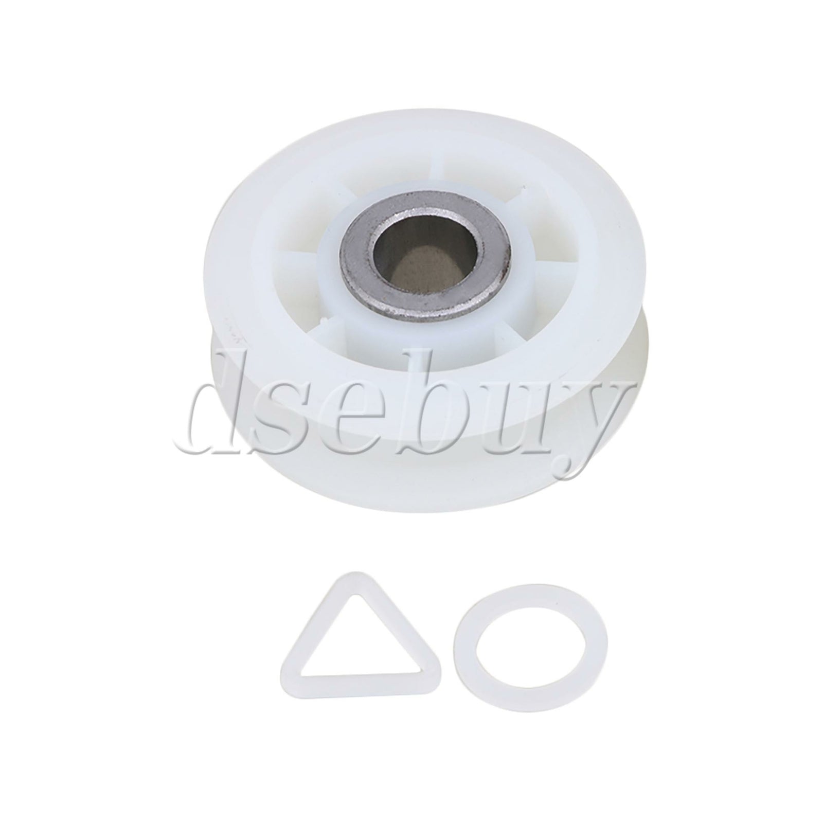 ya 26 4 Pieces 5.5cm WP279640 Idler Pulley Roller for Dryer White