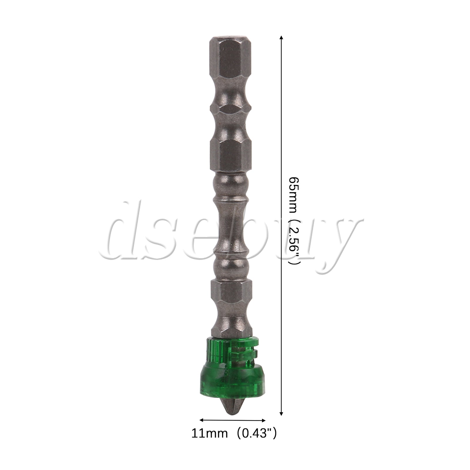 ya 26 30PCS n Magnetic Collar Design S2 Steel Screwdriver Bit w/ 1/4 Hex Shank