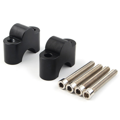 ya 5 8.7 1 1/8 28mm CNC Handlebar Risers Bar Mount Clamp Adapter For Sc for Ram bler / EFI