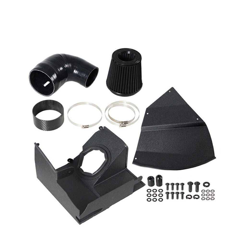ya 5 8.7 Black Cold Air Intake Kit for BMW 320I 330I G20 G21 2019-2022 Aluminum Alloy