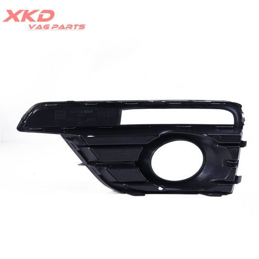 ya 3 6.23 Front Right Chrome Fog Light Foglamp Grille for VW Beetle 2017 2018 5C5854662J