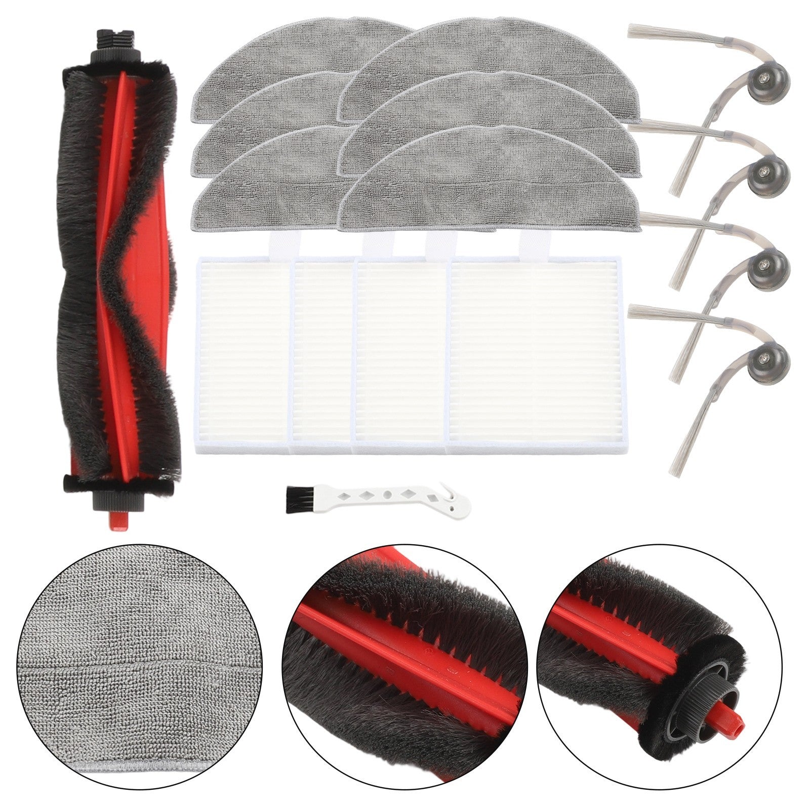 ya 25 For For Q7 M5 Essential Replacement Parts Main Brush Mop Cloth
