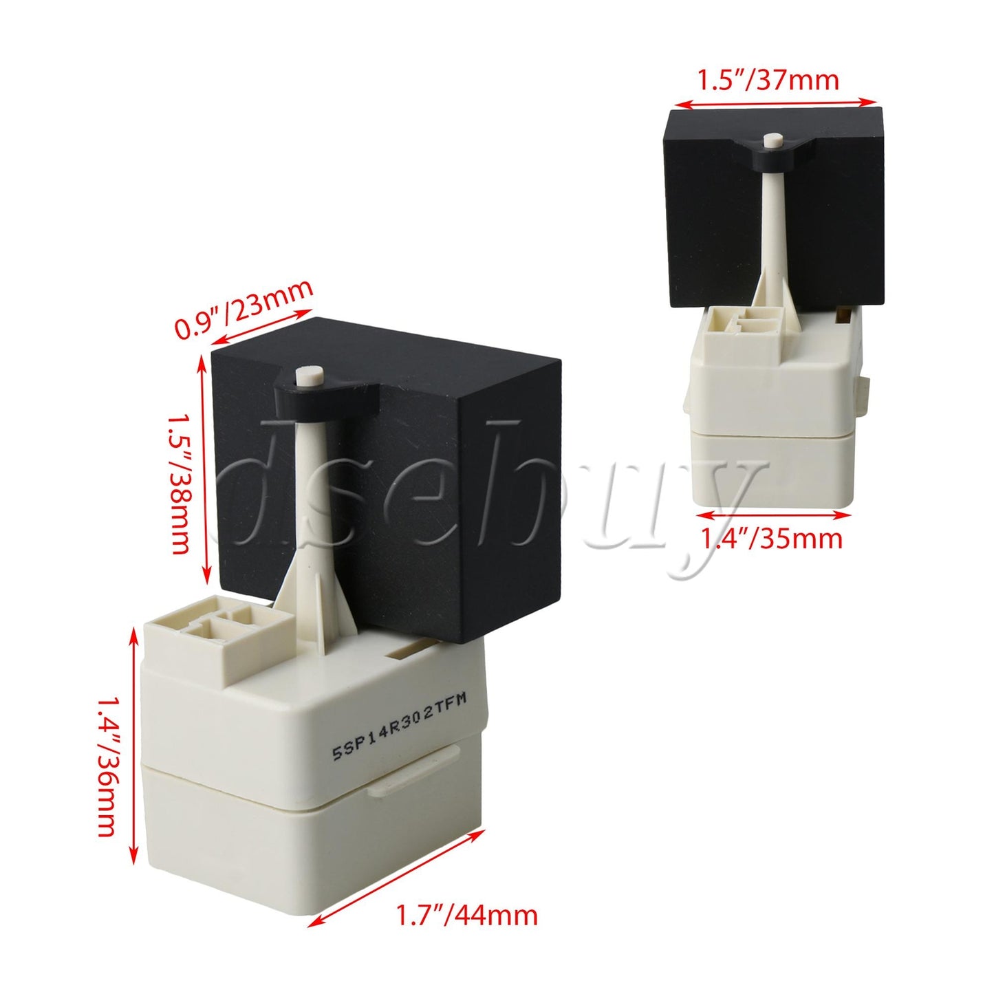 ya 26 5pcs Compressor Relay Start Capacitor W10613606 Replacement for 