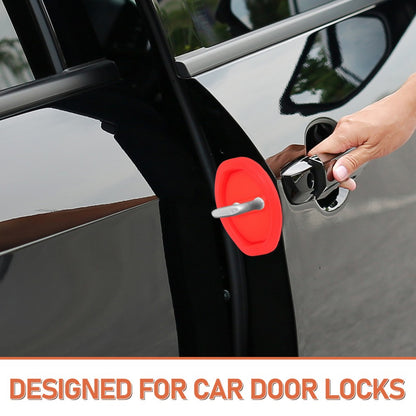 ya 5 8.7 4 Pcs Door Lock Protective Cover Car Protector Automotive Accessory Pads
