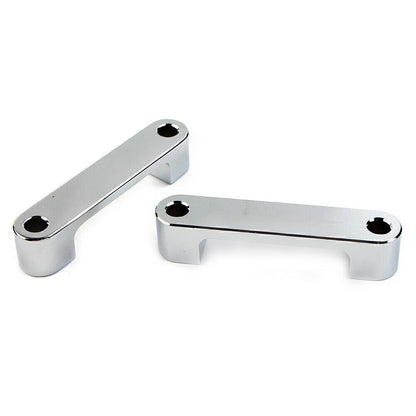 ya 5 8.7 Silver Wrap Front Fender Brackets Spacers 30 Inch Fit for Harley Touring 1996-2013