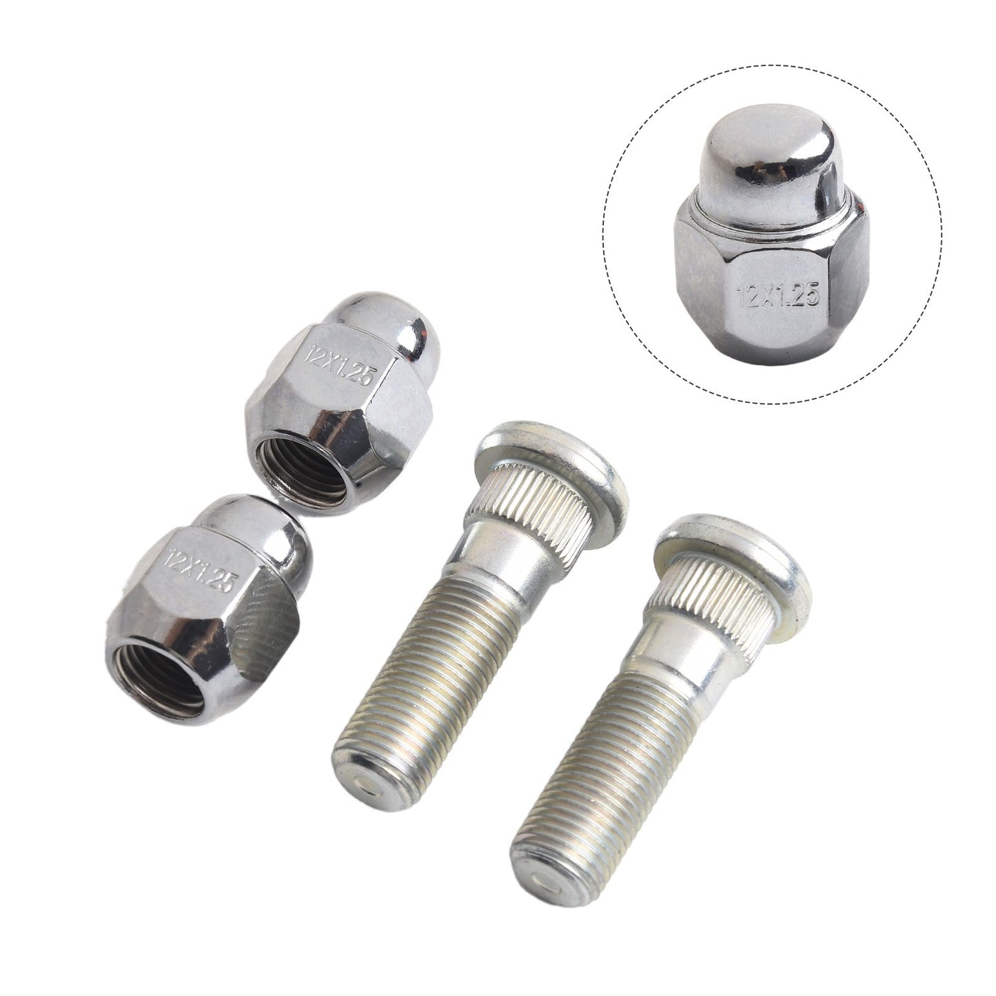 ya 5 8.7 Upgrade Your Wheel Hub with this Bolt Stud & Nut Set for Forester 2009 2019