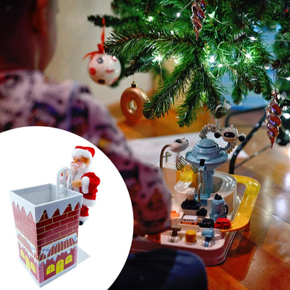 ya 25 Novelty Climbing Chimney Santa for Kids Gifts Decoration