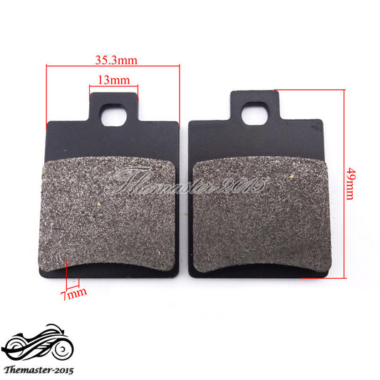 ya 1 7.8 Disc Brake Caliper Pads Fit 50 110 125 150 200 250cc ATV Taotao Sunl Roketa Quad