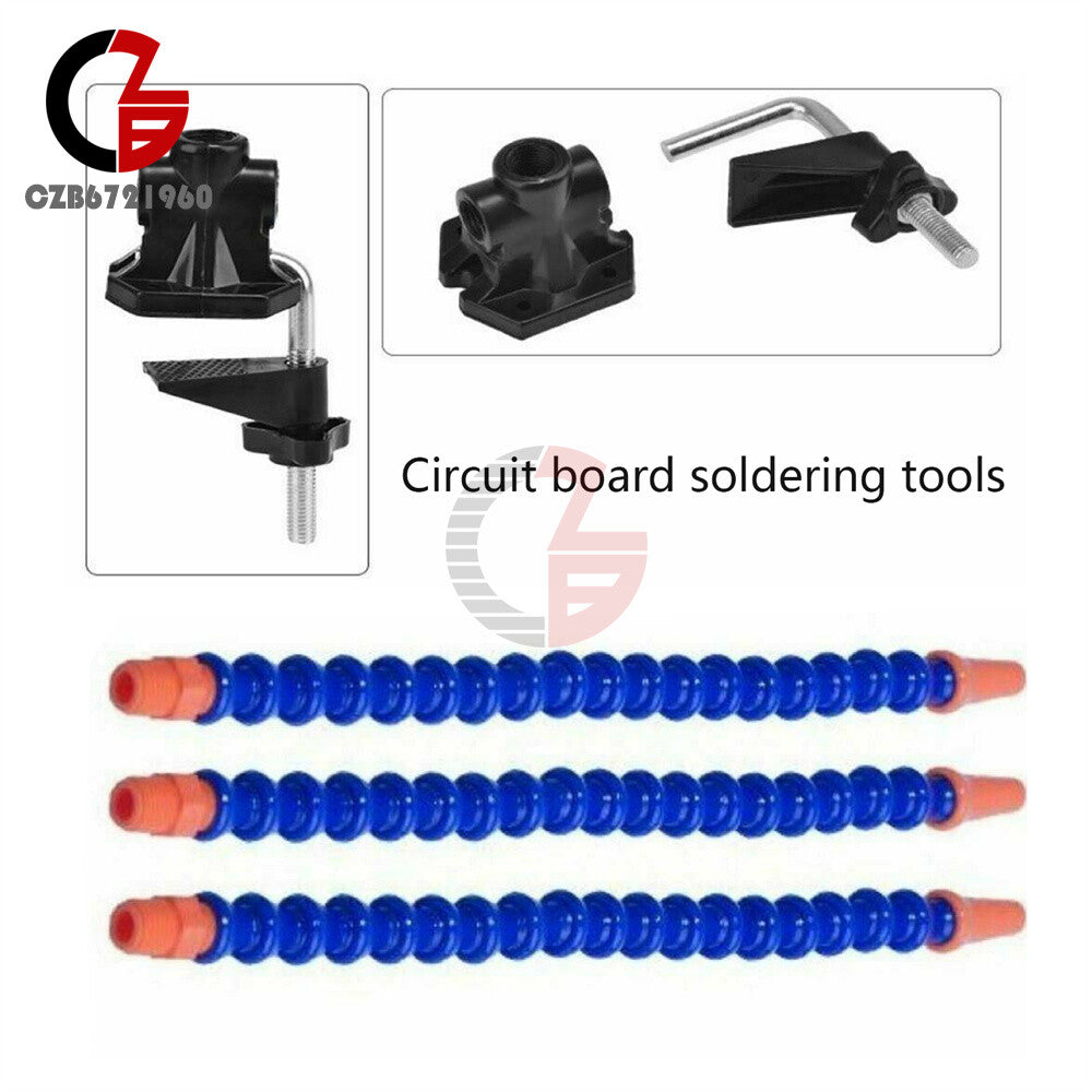 ya 25 Solder Helping Hands Soldering Third Hand Tool 3x Flexible Arms Clamp Swivel