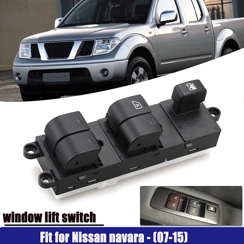 ya 1 8.5.3 Left Power Window Switch For 2005-2016 Navara D40 Pathfinder Qashqai 25401-EB30B