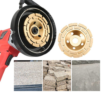 ya 17 220V Wall Polishing Machine Ground Concrete Grinding Machine 1500W 2500-4500RPM