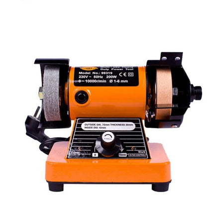 ya 17 Household Diy Polishing Machine Micro Desktop Polishing Lathe Electric Grinder