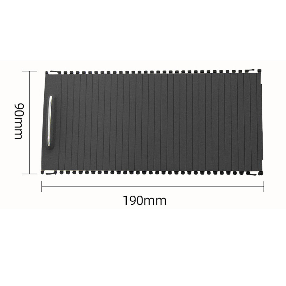 ya 4 6.21 Centre Console Roller Blind Cover Fits for Mercedes W204 E/C-Class C300 C350 E63 AMG
