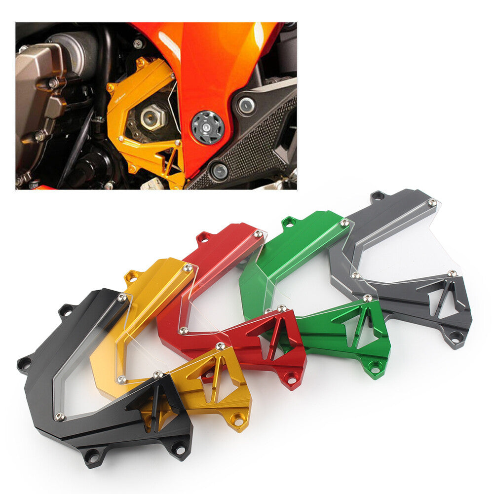 ya 5 8.7 CNC Aluminum Engine Guard Chain Cover Guards Fit for Kawasaki Z800 2013-2016 Motor