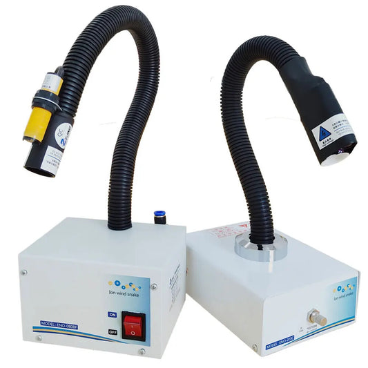 Automatic Infrared Induction Ion Wind Snake De-static Foot Blowing Dust